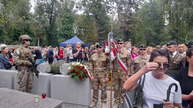 81. rocznica wybuchu Powstania Warszawskiego. Uroczystości przy pomniku Gloria Victis