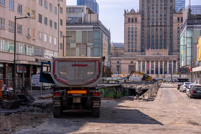 Przebudowa ul. Złotej i Zgoda w Warszawie