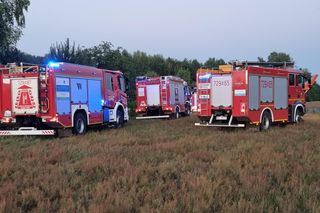 Motolotnia runęła na ziemię. Pilot w stanie ciężkim