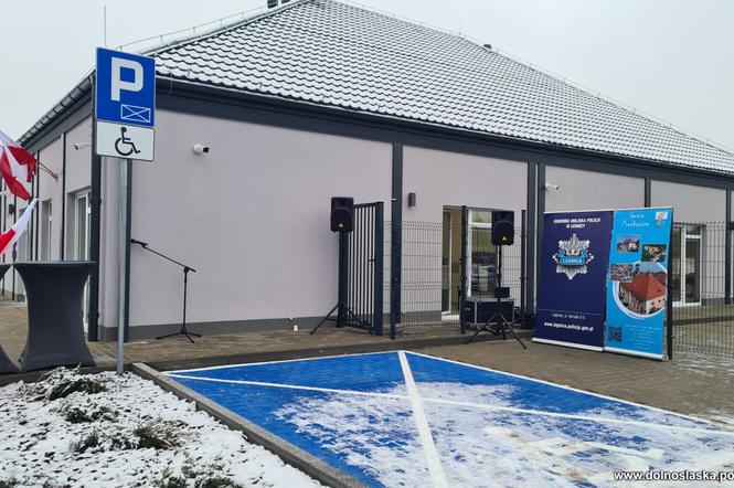 Nowy posterunek policji w Prochowicach na Dolnym Śląsku