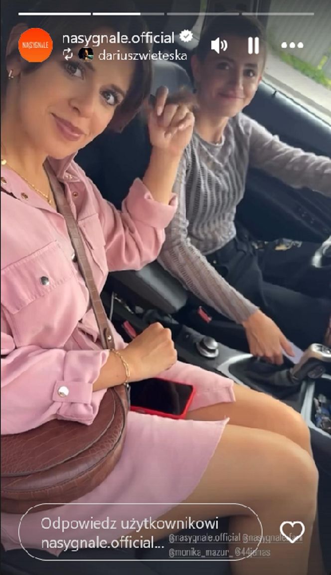 Na sygnale. Martyna (Monika Mazur), Klaudia Janas (Karolina)