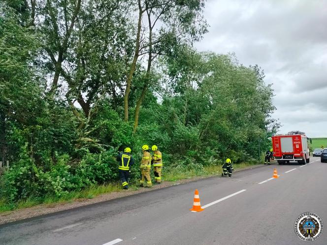 Wichury w Podlaskiem. Setki interwencji strażaków w całym regionie