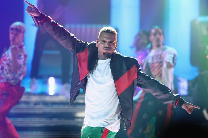 Chris Brown na BET Awards 2017