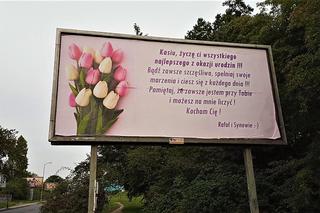 Nietypowe billboardy w Szczecinie