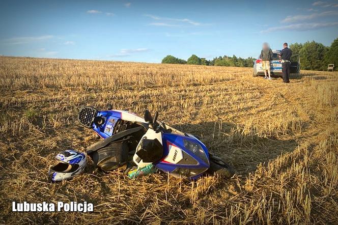 39-latek próbował uciec policjantom na motorowerze