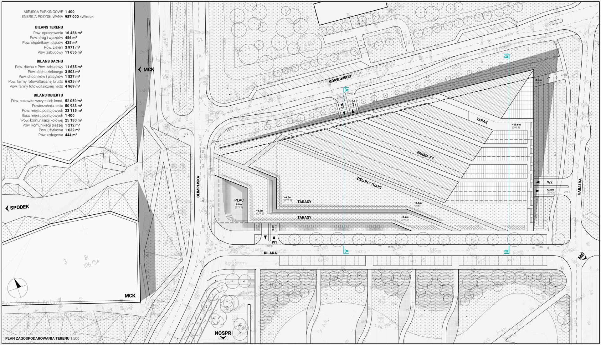 Parking w Strefie Kultury: Katowice rozstrzygnęły konkurs na wielopoziomowy parking w Strefie Kultury