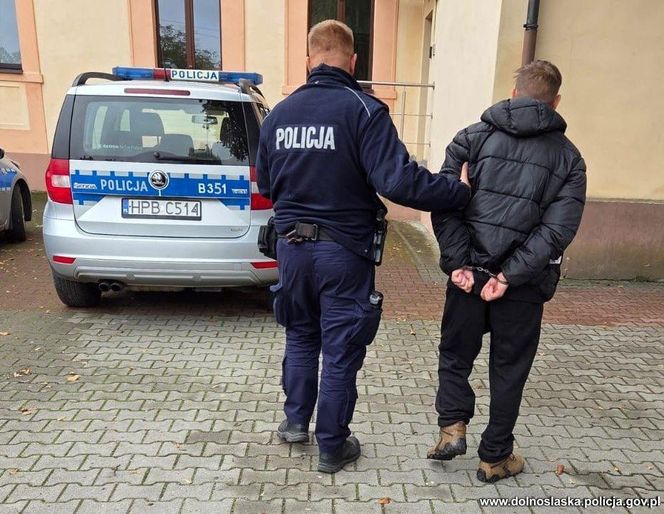37-letni Słowak zatrzymany na Dolnym Śląsku. Uciekał przed policją