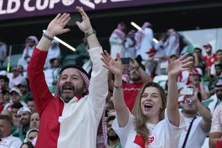 Piękne fanki na meczu Polska - Arabia Saudyjska