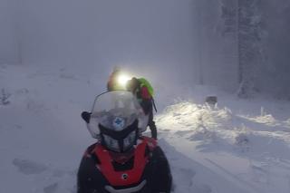 Akcja ratownicza GOPR w Beskidzie Sądeckim. Wycieńczony turysta nie był w stanie wrócić z wyprawy