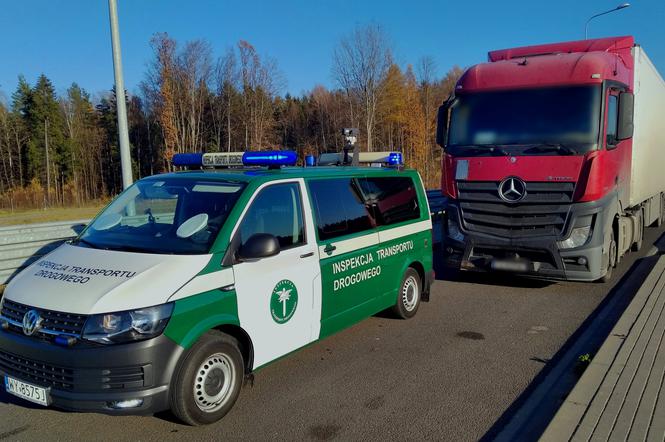 Naczepa widmo siała na drogach postrach