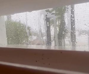 Michał Żebrowski pokazał oko cyklonu! Potworne zniszczenia po Melissie