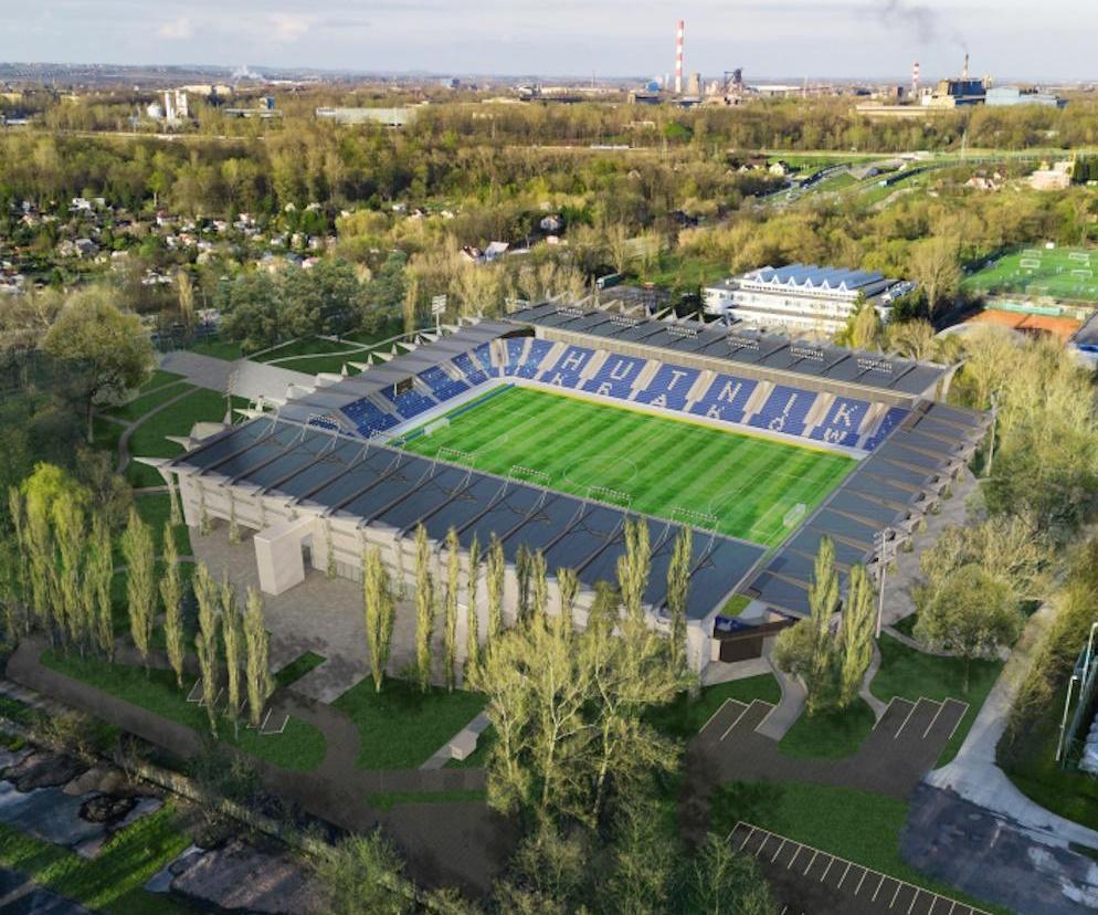Tak będzie wyglądał nowy stadion Hutnika Kraków