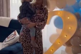 Basia Kurdej-Szatan rozpieszcza synka