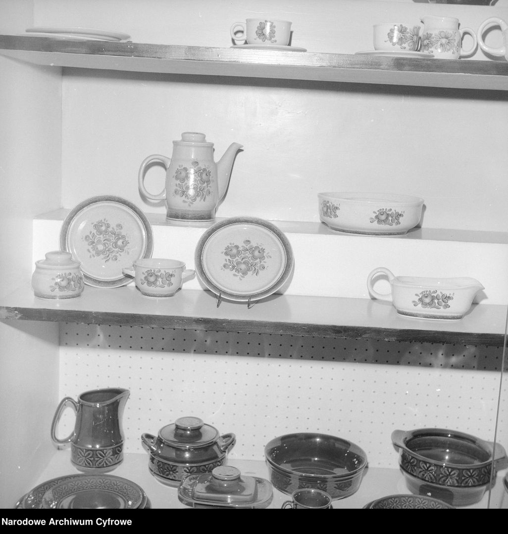 Archiwalne zdjęcia z zakładów porcelitu Pruszków, lata 1978 - 1979