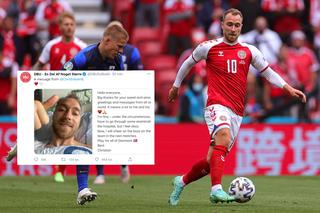Christian Eriksen przesyła wiadomość ze szpitala! Fani piłkarza mogą odetchnąć z ulgą