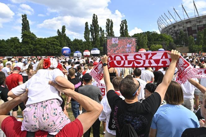 Warszawska Strefa Kibica na Euro 2024 - mecz Polska-Holandia