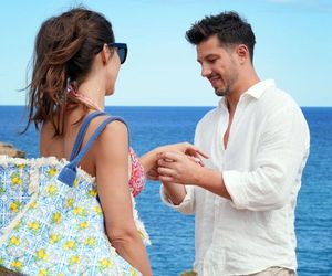 	Barwy szczęścia odc. 3144. Justin (Jasper Sołtysiewicz), Regina (Kamila Kamińska)