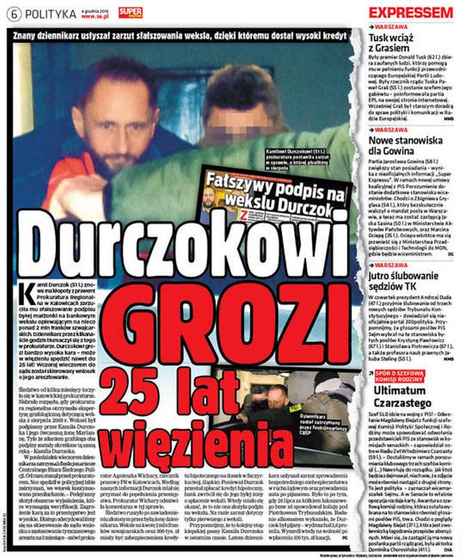 Kamil Durczok. Od bohatera do zera