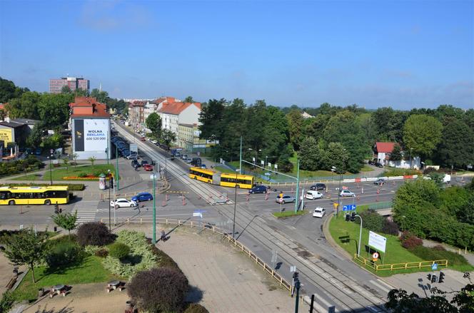 Modernizacja torowiska na ul. Wolności w Zabrzu - zmiana organizacji ruchu. NOWE ZDJĘCIA