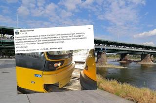 Dwa tramwaje zderzyły się na moście Gdańskim! Cztery osoby są ranne 