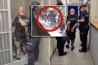 Próbował wepchnąć kobietę pod pociąg metra. Szokujące sceny w Warszawie