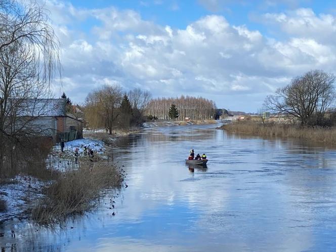 Tykocin. Poszukiwania w rzece Narew