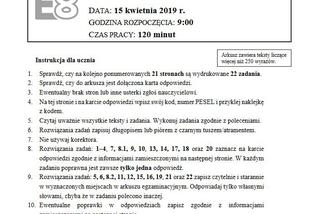 Egzamin ósmoklasisty 2020 polski - ODPOWIEDZI, ZADANIA, ARKUSZE CKE [RELACJA NA ŻYWO 16.06.2020]
