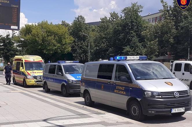 Wspólne kontrole straży miejskiej i policji Kielce