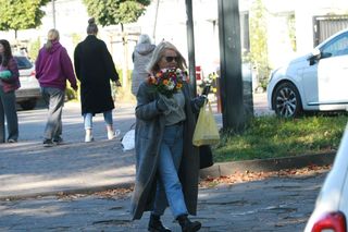Małgorzata Tusk w wypożyczonym BMW.