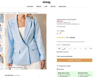 Marynarki i żakiety Sinsay