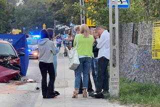Śmiertelny wypadek w Warszawie. Na asfalcie został biały pantofel ofiary