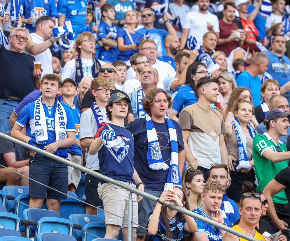 Tak bawili się kibice podczas meczu Lech Poznań - Górnik Zabrze