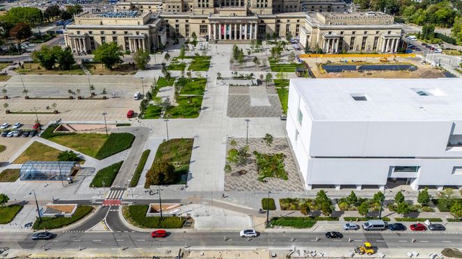 Plac Centralny Warszawa, sierpień 2025