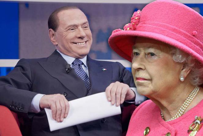 Królowa wściekła na Berlusconiego