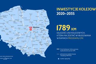  Harmonogram rozbudowy infrastruktury kolejowej na lata 2020-2034