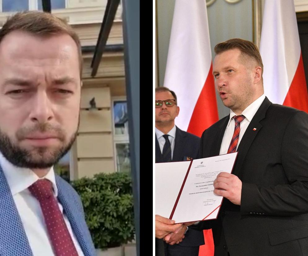 Spór burmistrza Ustrzyk Dolnych i ministra Czarnka trwa. „Wytrzymałem 25 minut”