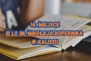 Ranking Wojewódzki Liceów 2025 - wielkopolskie