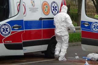 Tragiczny wypadek karetki, która wiozła zakażonego