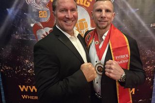 Patrick Machine Majewski wyróżniony miejscem w alei bokserskich sław