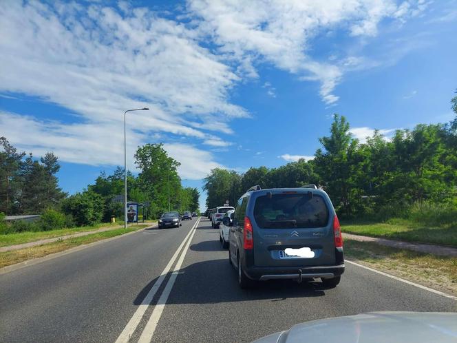 Starachowice. Wypadek ulica Ostrowiecka 