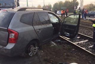 Tramwaj zderzył się z samochodem na Hetmańskiej