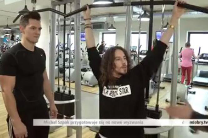Michał Szpak trenuje przed Eurowizją