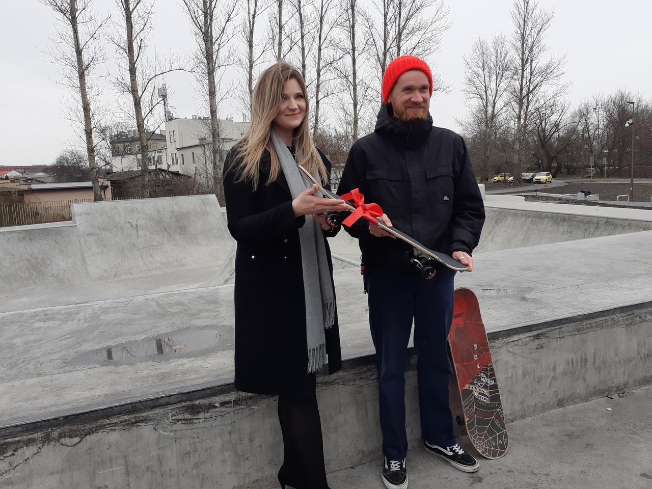 Skatepark na Rusałce w końcu otwarty [FOTO, WIDEO]