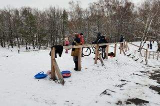 Tor saneczkowy reaktywowany w parku Kościuszki w Katowicach