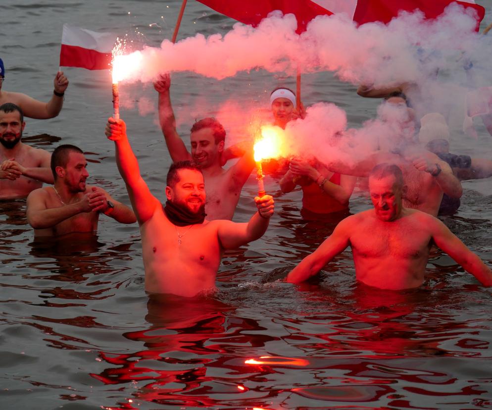 Hop do wody! Tak morsy z woj. lubelskiego świętowały Święto Niepodległości!
