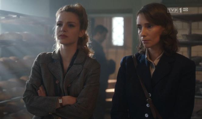 Wojenne dziewczyny 4 odc. 44. Ewa (Vanessa Aleksander), Marysia (Aleksandra Pisula)