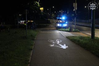 Niecodzienne zdarzenie w Tychach. Zderzenie dwóch elektryków. Są w szpitalu