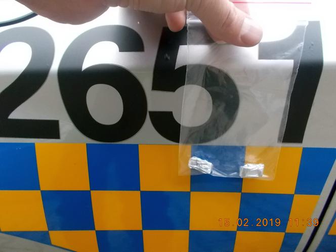 Mężczyzna wpadł podczas patrolu