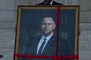 Karol Nawrocki i bokserzy