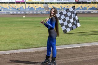 Kandydatki z GKM-u Grudziądz w konkursie Miss Startu PGE Ekstraligi - Wiktoria Winkler